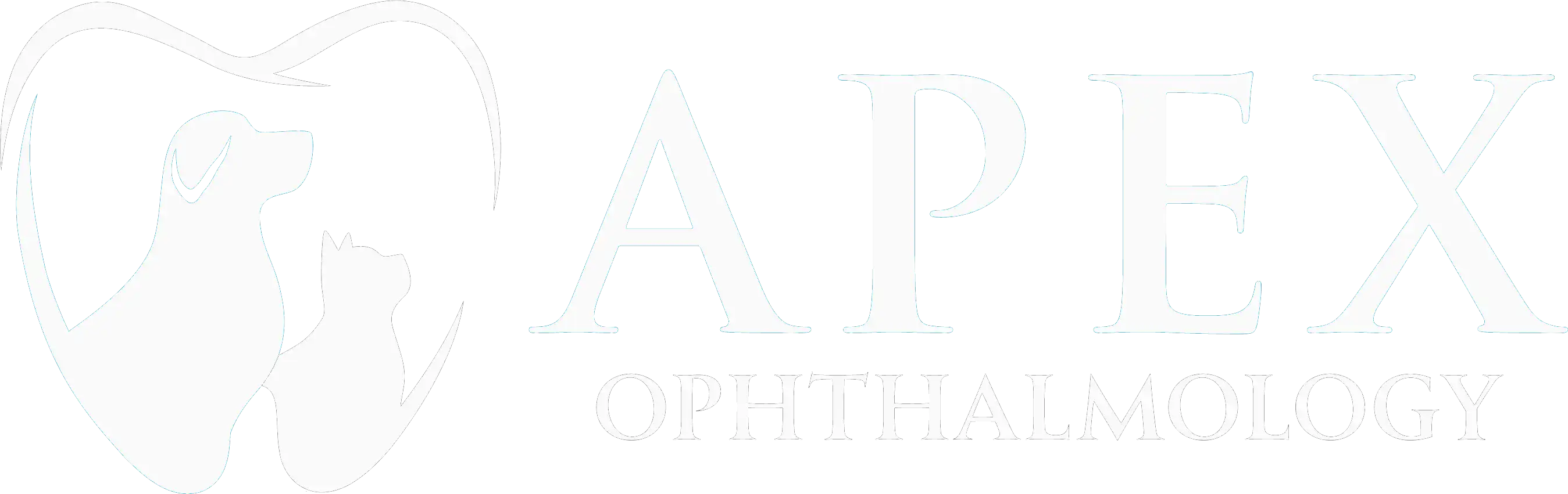 Apex Veterinary Ophthalmology Specialists logo and home link