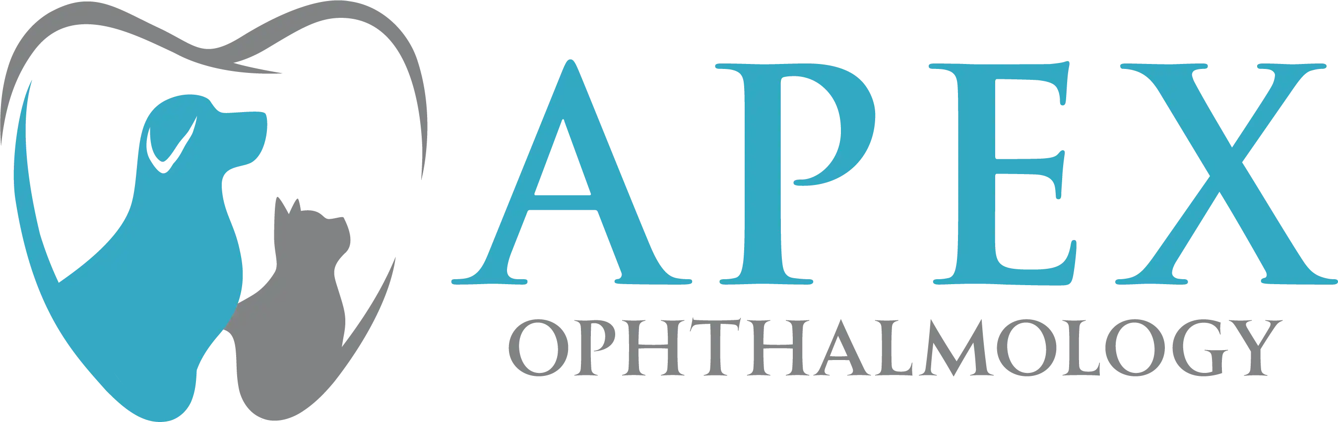 Apex Veterinary Ophthalmology Specialists logo and home link